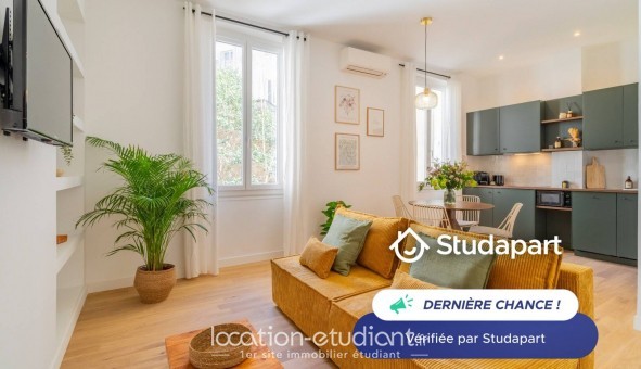 Logement tudiant Location T2 Meublé Marseille 01er arrondissement (13001)