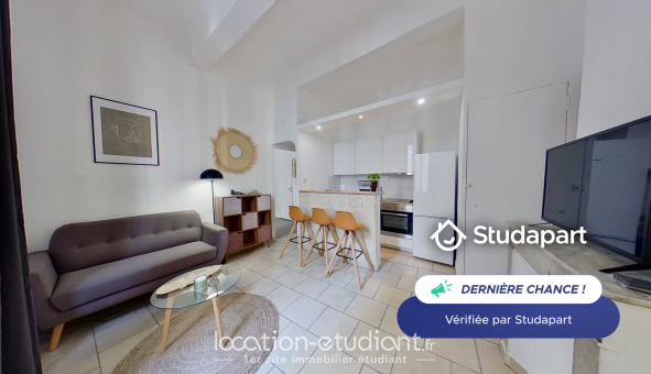 Logement tudiant Location T2 Meublé Marseille 01er arrondissement (13001)
