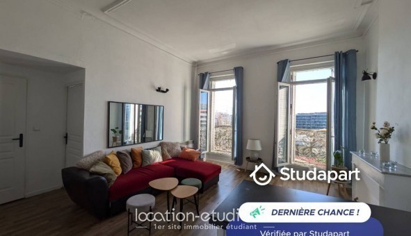 Logement tudiant Location T2 Meublé Marseille 02me arrondissement (13002)