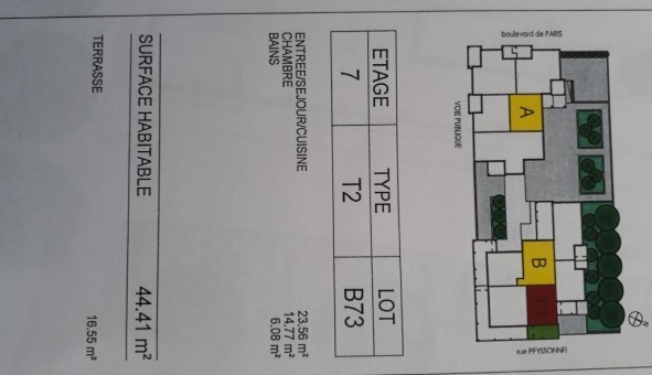 Logement tudiant T2 à Marseille 02me arrondissement (13002)