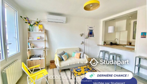 Logement étudiant Location T2 Meublé Marseille 03ème arrondissement (13003)