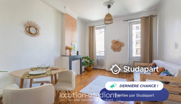 Logement étudiant T2 &agrave; Marseille 04ème arrondissement (13004)