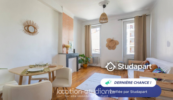 Logement �tudiant Location T2 Meubl&eacute; Marseille 04�me arrondissement (13004)