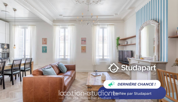 Logement étudiant Location T2 Meublé Marseille 06ème arrondissement (13006)