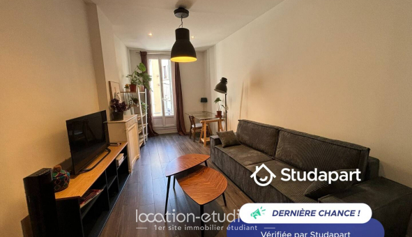 Logement �tudiant T2 &agrave; Marseille 06�me arrondissement (13006)