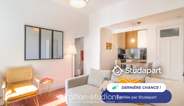 Logement tudiant T2 à Marseille 07me arrondissement (13007)