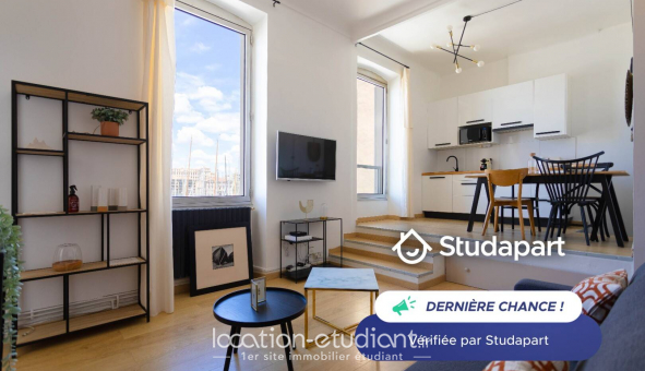 Logement �tudiant Location T2 Meubl&eacute; Marseille 07�me arrondissement (13007)