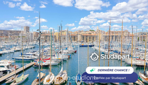 Logement �tudiant T2 &agrave; Marseille 07�me arrondissement (13007)
