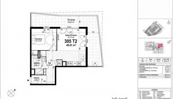 Logement tudiant T2 à Marseille 08me arrondissement (13008)