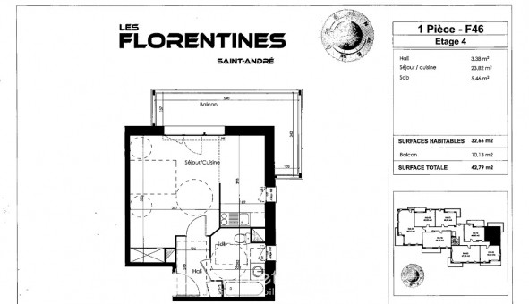 Logement tudiant Location T2 Vide Marseille 09me arrondissement (13009)