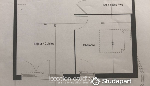 Logement �tudiant T2 &agrave; Marseille 13�me arrondissement (13013)