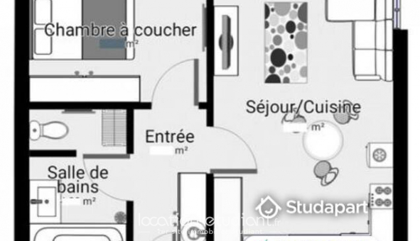 Logement tudiant T2 à Marseille 14me arrondissement (13014)