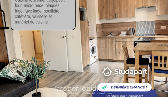 Logement �tudiant T2 &agrave; Massy (91300)