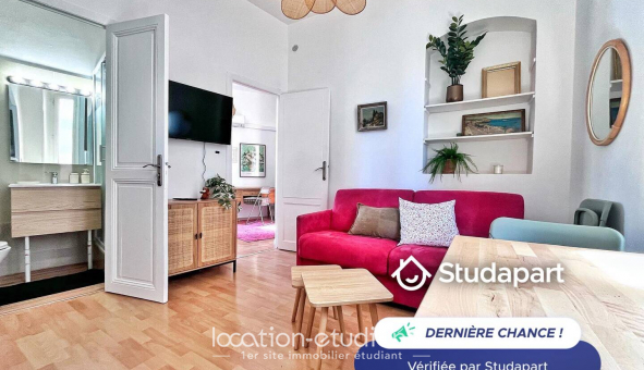 Logement tudiant Location T2 Meublé Menton (06500)