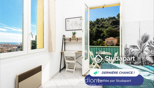 Logement tudiant T2 à Menton (06500)