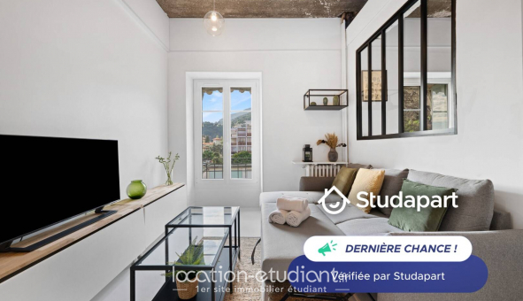 Logement tudiant T2 à Menton (06500)