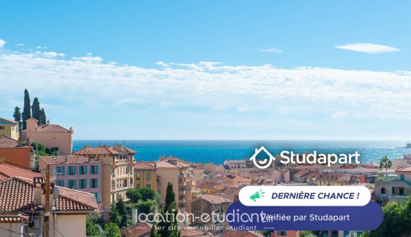 Logement �tudiant T2 &agrave; Menton (06500)