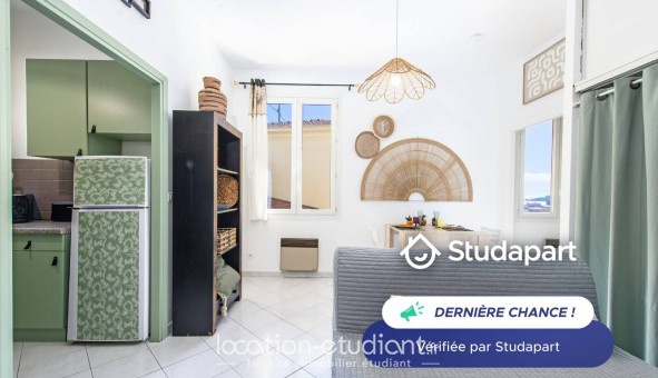 Logement �tudiant T2 &agrave; Menton (06500)