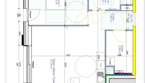 Logement tudiant T2 à Metz (57050)