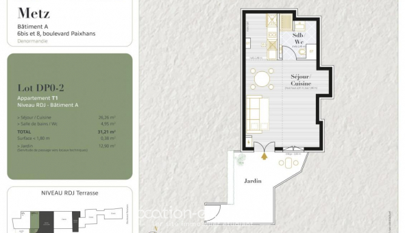 Logement tudiant T2 à Metz (57050)
