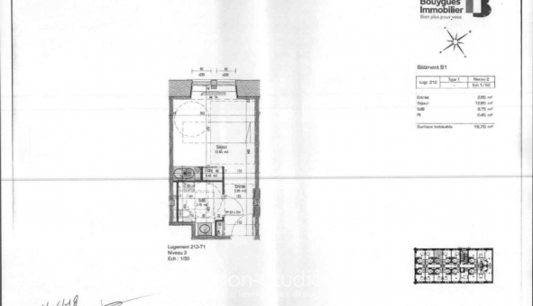 Logement �tudiant T2 &agrave; Metz (57050)