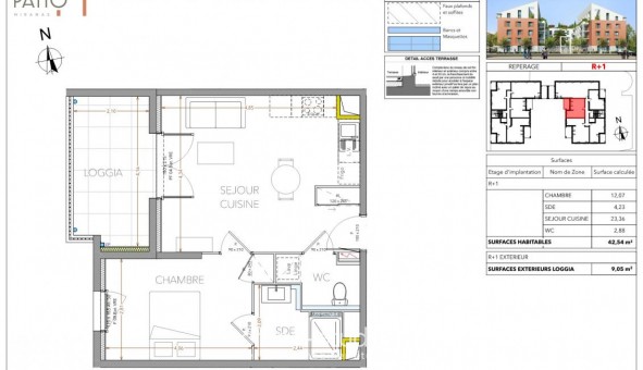 Logement tudiant T2 à Miramas (13140)