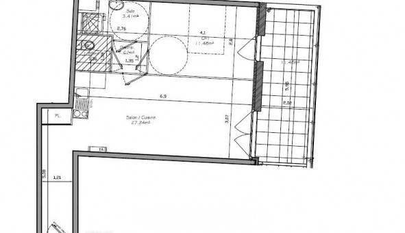 Logement tudiant T2 à Montlimar (26200)