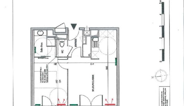 Logement tudiant Location T2 Vide Montpellier (34080)