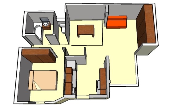 Logement �tudiant T2 &agrave; Montpellier (34080)