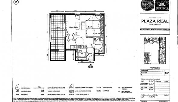 Logement �tudiant T2 &agrave; Montpellier (34080)
