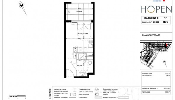 Logement �tudiant T2 &agrave; Montpellier (34080)