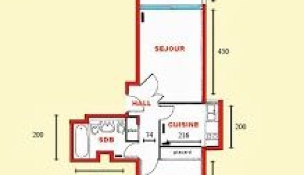 Logement �tudiant T2 &agrave; Montpellier (34080)