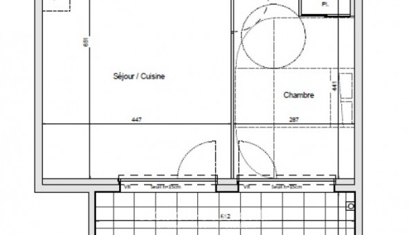 Logement �tudiant T2 &agrave; Morangis (91420)