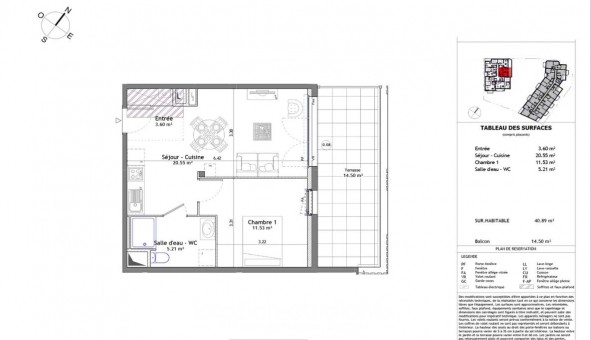 Logement �tudiant Location T2 Vide Mordelles (35310)