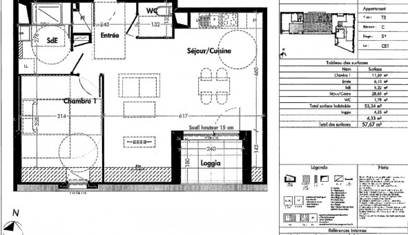 Logement tudiant T2 à Mulhouse (68100)