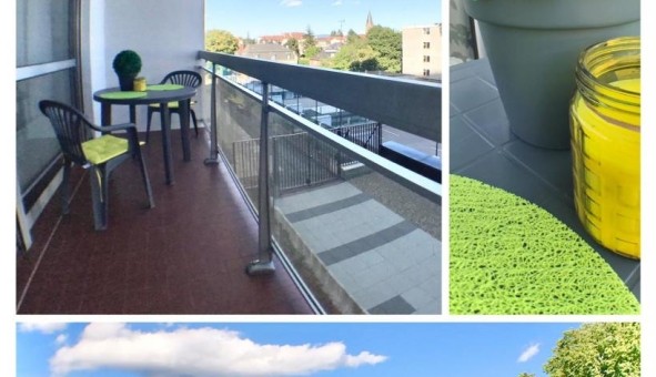 Logement �tudiant T2 &agrave; Mulhouse (68100)