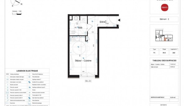 Logement tudiant T2 à Nancy (54100)
