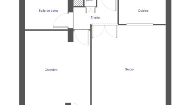 Logement tudiant T2 à Nancy (54100)