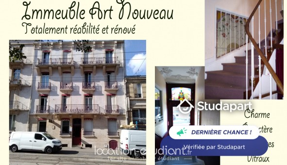 Logement tudiant T2 à Nancy (54100)