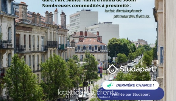 Logement tudiant T2 à Nancy (54100)