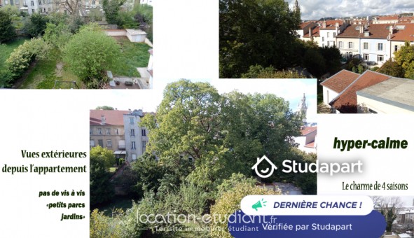 Logement tudiant T2 à Nancy (54100)
