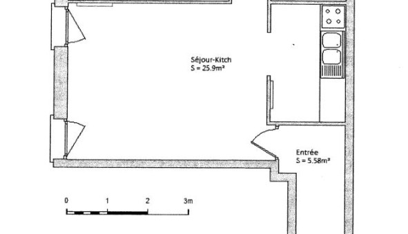 Logement tudiant T2 à Nancy (54100)