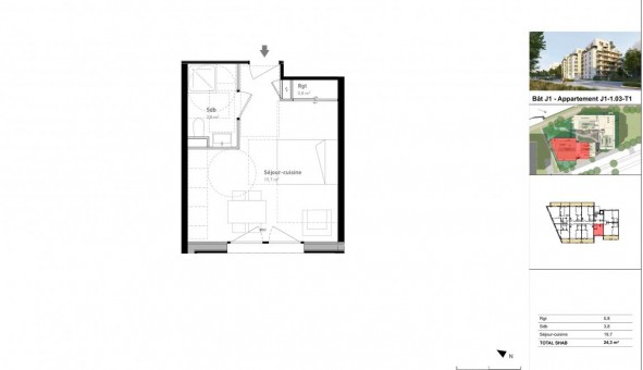 Logement tudiant T2 à Nancy (54100)