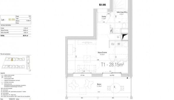 Logement tudiant T2 à Nancy (54100)
