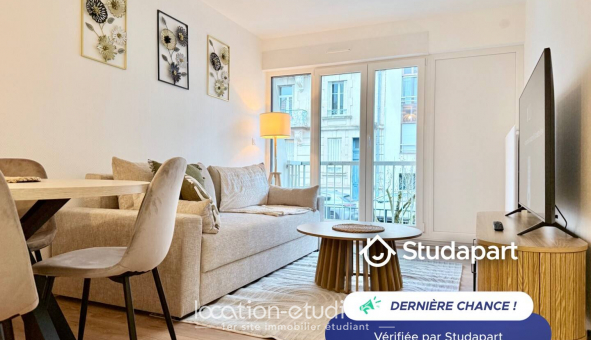 Logement �tudiant T2 &agrave; Nancy (54100)