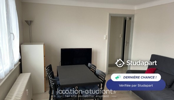 Logement �tudiant T2 &agrave; Nancy (54100)