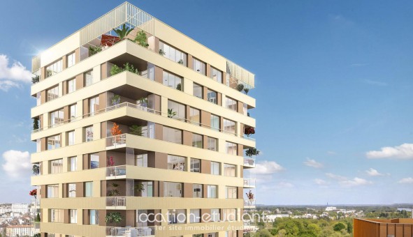 Logement tudiant T2 à Nantes (44200)
