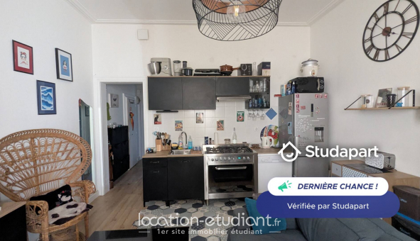Logement tudiant T2 à Nantes (44200)