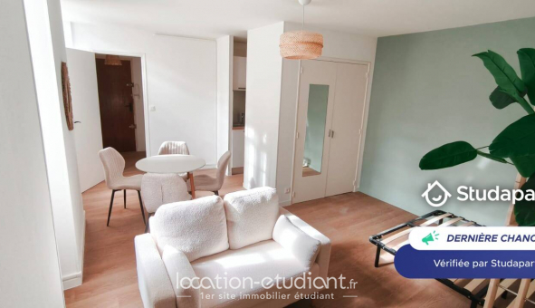 Logement tudiant T2 à Nantes (44200)