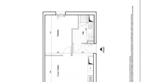 Logement tudiant T2 à Nantes (44200)